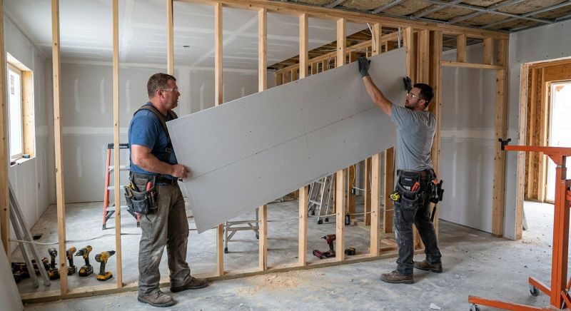 Kitchen Drywall Installation in Kansas City, KS