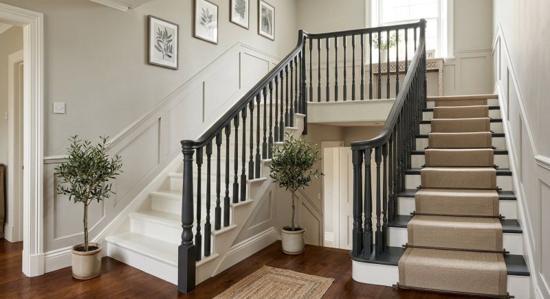 Basement Stairs Painting in Wilmington, NC