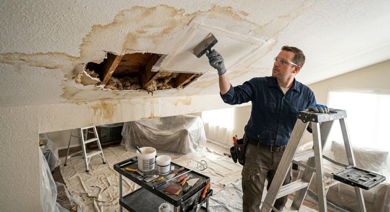 Bathroom Drywall Replacement in Olathe, KS