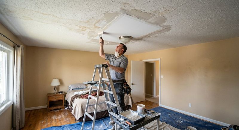 Ceiling Hole Repair in Kansas City, KS
