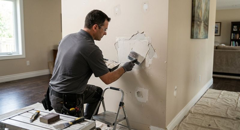 Drywall Crack Repair in Kansas City, KS
