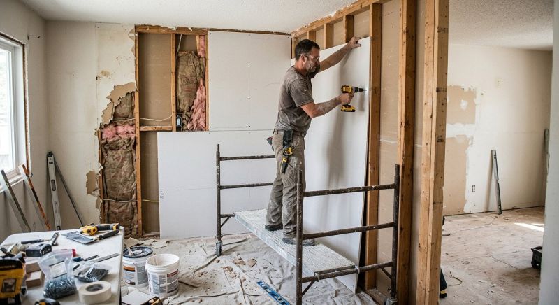 House Drywall Installation in Denver, CO