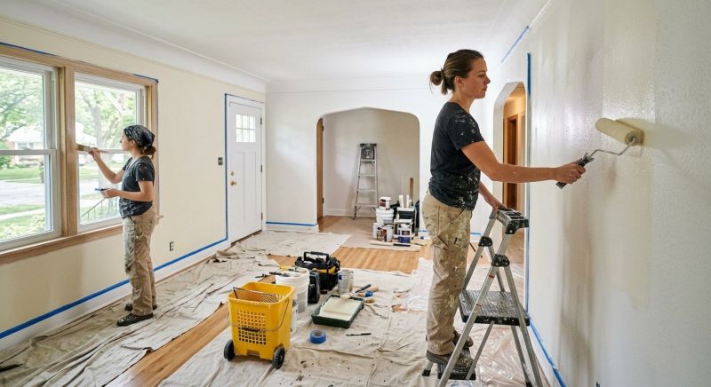 Interior Wall Painting in Wilmington, NC