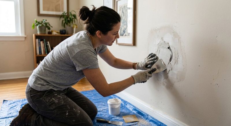 Wallboard Repair in Wilmington, NC